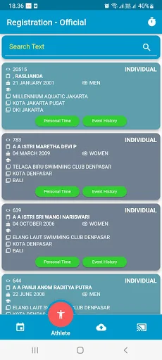 Innotex SwimPro – Online Registration para sa Swimming atbp. - Screenshot 2