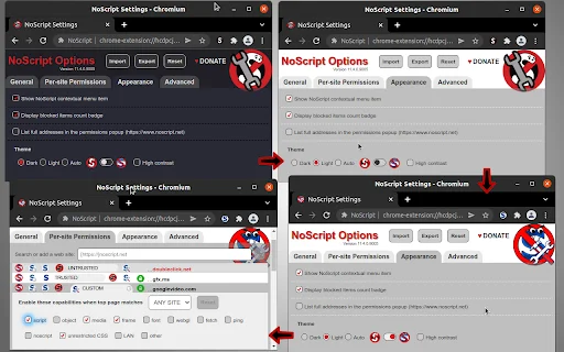 I-download ang NoScript: Proteksyon sa Browser para sa Privacy - Screenshot 2