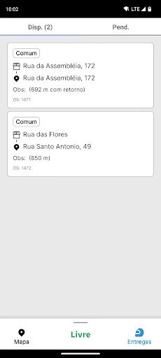 I-download ang Lá Vem Entregas – Mabilis at Ligtas na App para sa Riders - Screenshot 2