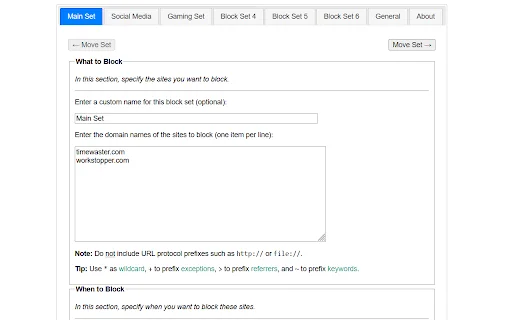 I-download ang LeechBlock NG – Pinakamahusay na Ad-Blocker para sa Productivity - Screenshot 3