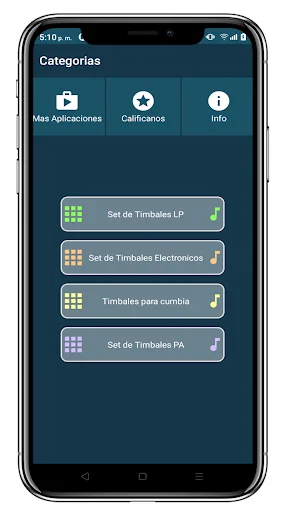 I-download ang Timbales Cumbia: Pinakamahusay na Percussion App - Screenshot 4