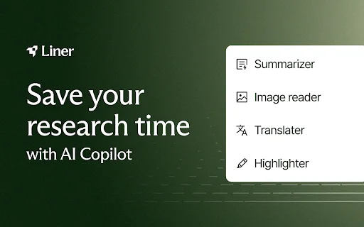 Liner AI Copilot: I-download ang Pinakamahusay na AI Research Tool - Screenshot 1