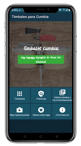 I-download ang Timbales Cumbia: Pinakamahusay na Percussion App - Screenshot 8