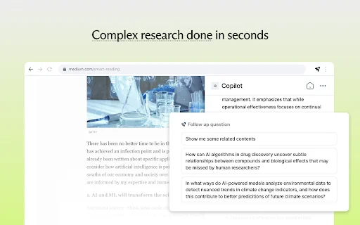 Liner AI Copilot: I-download ang Pinakamahusay na AI Research Tool - Screenshot 2