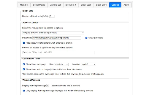 I-download ang LeechBlock NG – Pinakamahusay na Ad-Blocker para sa Productivity - Screenshot 4
