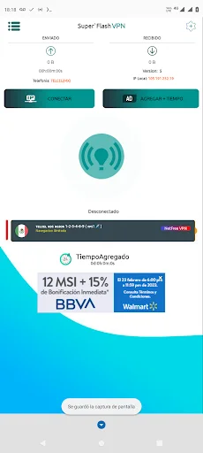 I-download ang Super Flash VPN: Pinakamabilis at Ligtas na VPN App - Screenshot 3