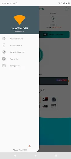 I-download ang Super Flash VPN: Pinakamabilis at Ligtas na VPN App - Screenshot 4