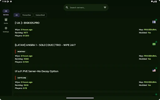 RustHub: Rust Servers & Items – Pinakamahusay na Rust Tool App - Screenshot 9