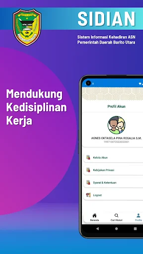 I-download ang SIDIAN BARUT App – Digital Attendance System - Screenshot 8