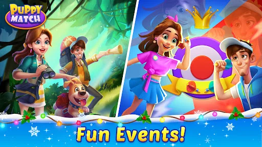 I-download ang Puppy Match: Match 3 Game – Maglaro at Mag-decorate - Screenshot 15