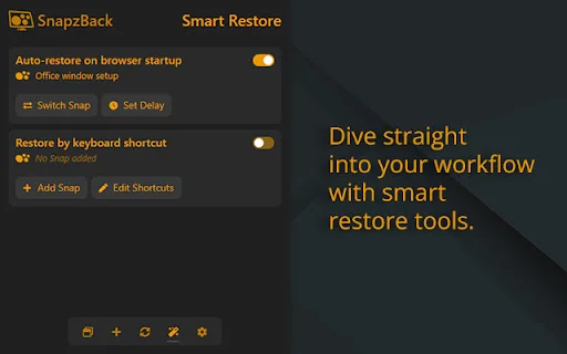 SnapzBack: I-save ang Iyong Chrome Layout – Libreng I-download - Screenshot 3