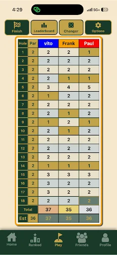 I-download ang TallyHo Golf – Scorecard at Course Finder App - Screenshot 1