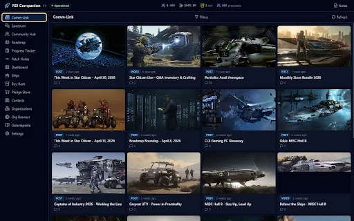 I-download ang RSI Companion para sa Star Citizen – Libreng Tool - Screenshot 1