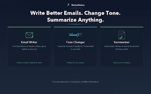 BeLikeNative: AI Writing Assistant – I-download ang Libreng Tool - Screenshot 1
