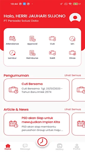 I-download ang Persada HRIS – Pinakamahusay na HR App para sa Empleyado - Screenshot 6