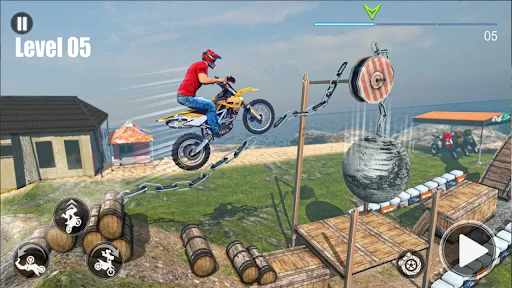 I-download ang Animal Bike Stunt Racing Games – Libreng Stunt Game - Screenshot 13