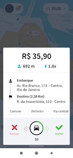 I-download ang 100 Fronteiras – Motorista: Mabilis at Ligtas - Screenshot 3