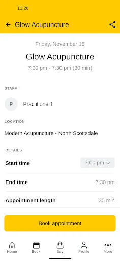 I-download ang Modern Acupuncture USA – Mag-book ng Appointment - Screenshot 3