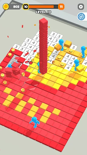 I-download ang Tile Craft 3D – Pixel Paint – Masayang Larong Puzzle - Screenshot 11
