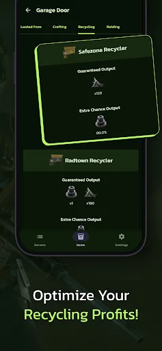 RustHub: Rust Servers & Items – Pinakamahusay na Rust Tool App - Screenshot 7