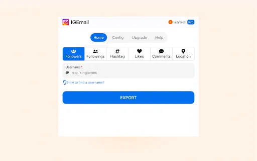 IGEmail – Best Instagram Email Extractor Tool | I-download Na - Screenshot 1