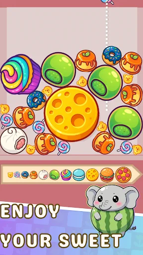 I-download ang Fruit Drop Satisfy-Juicy Merge – Masayang Puzzle - Screenshot 6