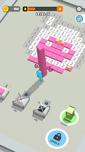 I-download ang Tile Craft 3D – Pixel Paint – Masayang Larong Puzzle - Screenshot 15