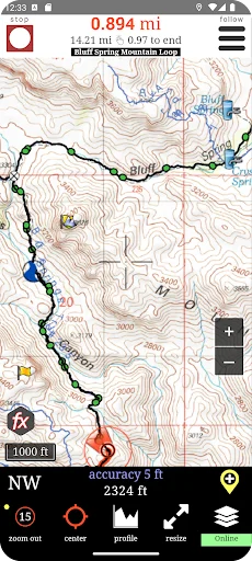 I-download ang Route Scout – GPS Topo Mapper para sa Outdoor Adventure - Screenshot 2