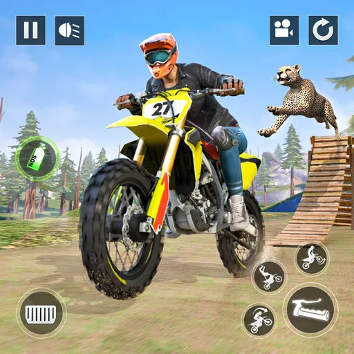 I-download ang Animal Bike Stunt Racing Games – Libreng Stunt Game