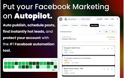 Group Posting PRO: Awtomatikong Facebook Poster at Scheduler - Screenshot 1