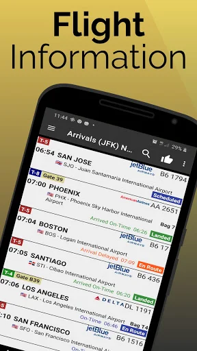 I-download ang Washington Reagan Airport DCA App – Flight Tracker - Screenshot 1