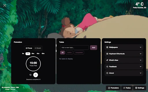 I-download ang Lofi Tab – Gawing Relaxing ang Iyong New Tab - Screenshot 2