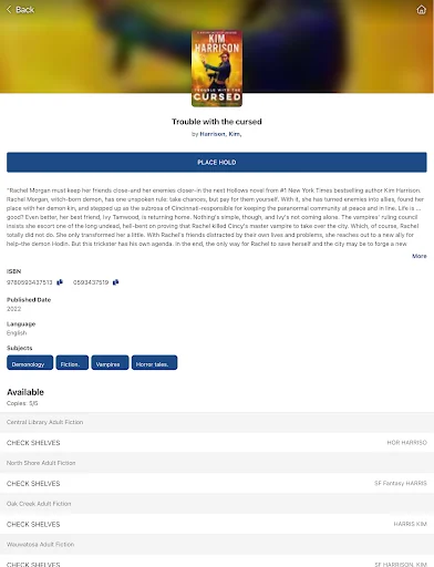 I-download ang CountyCat Mobile App – Pamahalaan ang Iyong Library - Screenshot 16