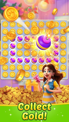 I-download ang Puppy Match: Match 3 Game – Maglaro at Mag-decorate - Screenshot 11