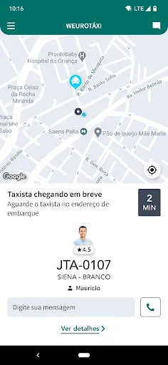 I-download ang Weurotáxi: Mabilis at Ligtas na Transportasyon - Screenshot 6