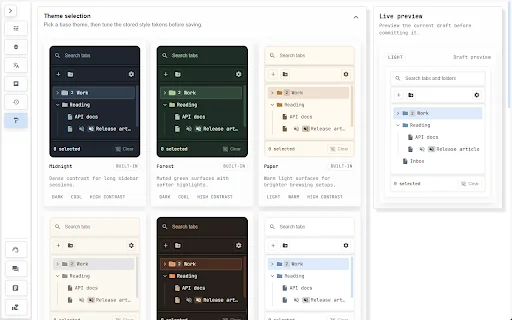 Treedent – Pinakamahusay na Tree-Style Tab Manager para sa Chrome - Screenshot 5