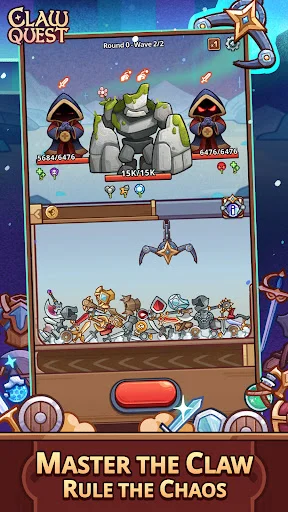 I-download ang Claw Quest: Roguelike RPG – Masayang Adventure - Screenshot 2