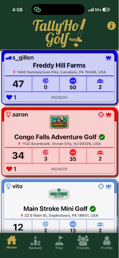 I-download ang TallyHo Golf – Scorecard at Course Finder App - Screenshot 3