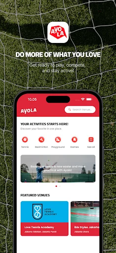 I-download ang Ayola App – Mag-book ng Sport Halls nang Mabilis - Screenshot 11