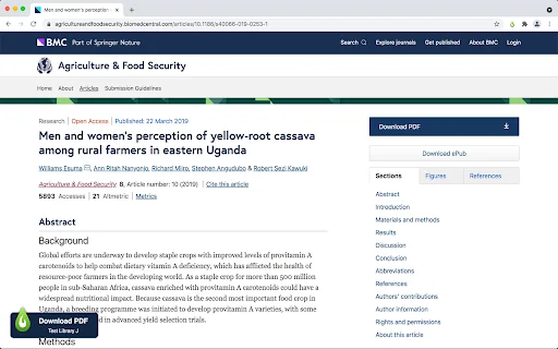 I-download ang LibKey Nomad: Mabilis na Access sa Scholarly Articles - Screenshot 3