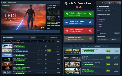I-download ang Is It On Game Pass – Tipid sa Steam Games - Screenshot 1