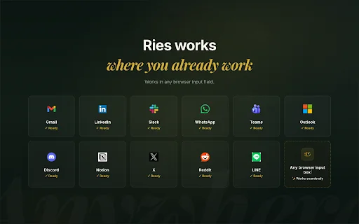 Ries AI: Magsulat at Magsalin ng English nang Propesyonal - Screenshot 4