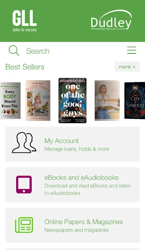 I-download ang Dudley Libraries – Pamahalaan ang Iyong Aklatan - Screenshot 1