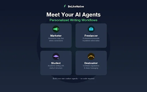 BeLikeNative: AI Writing Assistant – I-download ang Libreng Tool - Screenshot 3