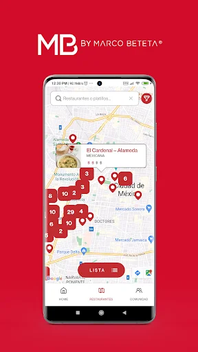 I-download ang MB Marco Beteta App – Pinakamahusay na Restaurant Guide - Screenshot 17