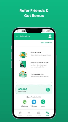 I-download ang Bonus Buddy: Kumita ng Pera Online Gamit ang Simpleng Tasks - Screenshot 12