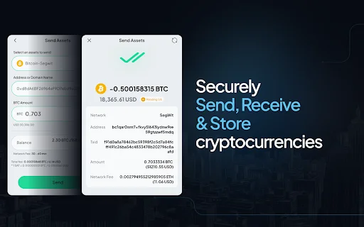 I-download ang Hero Wallet – Ligtas na Multi-Chain Crypto Wallet - Screenshot 3