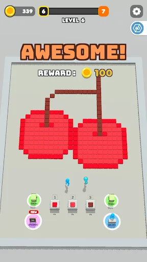 I-download ang Tile Craft 3D – Pixel Paint – Masayang Larong Puzzle - Screenshot 3