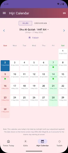 I-download ang Barelvi Prayer Times – Tumpak na Oras ng Panalangin - Screenshot 6