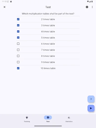 I-download ang Times Tables App – Matuto ng Multiplication nang Libre - Screenshot 19